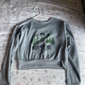 crop sweater pull over